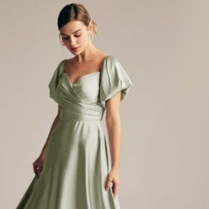 AW Dey Dress, Sage Green